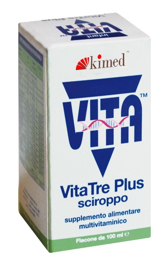 VitaTre Plus Sciroppo Integratore Multivitaminico 100 ml