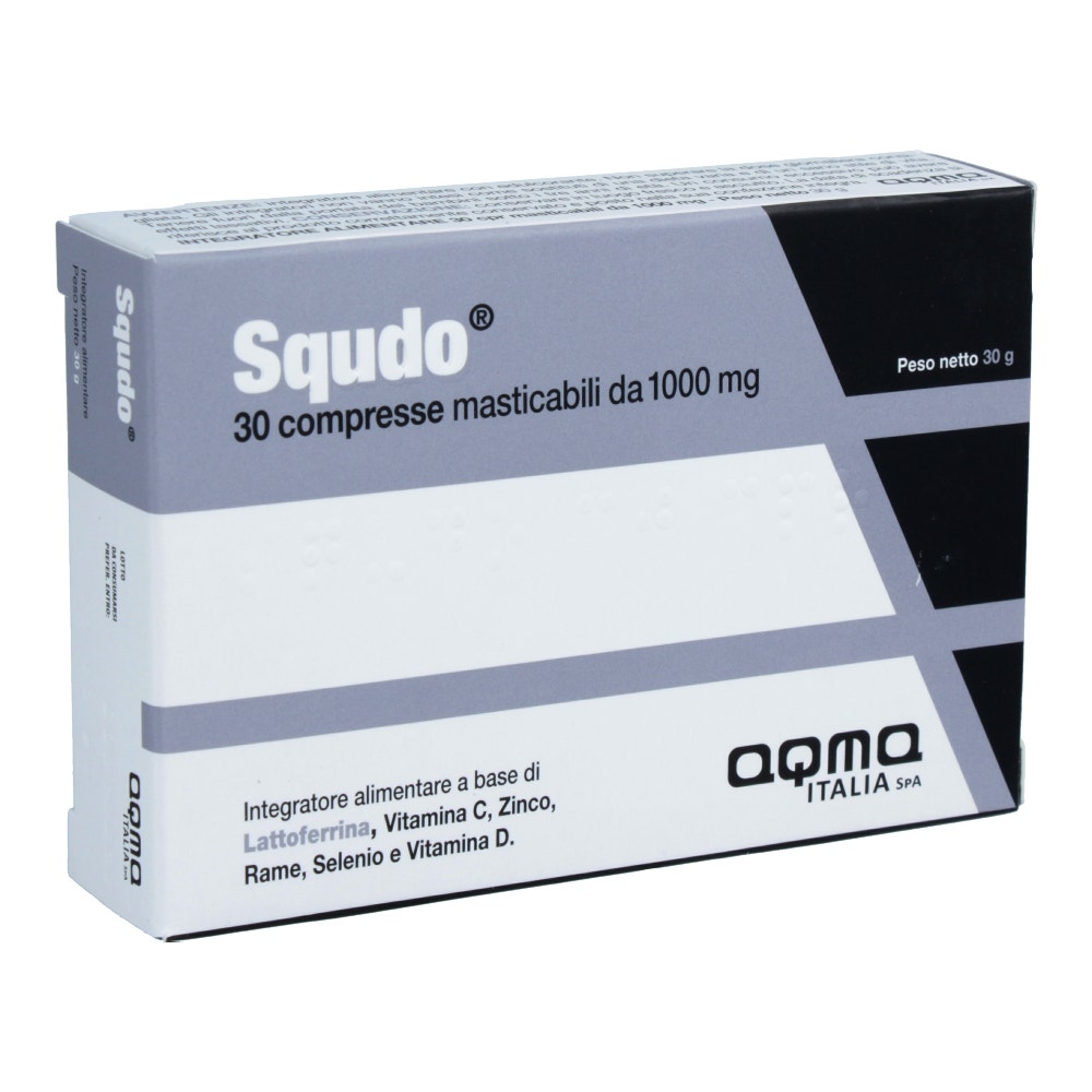 SQUDO LATTOFERRINA 30 Cpr masticabili 
