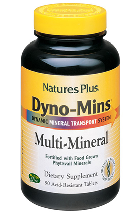 Nature's Plus Dyno-Mins Multiminerali Integratore 90 Tavolette