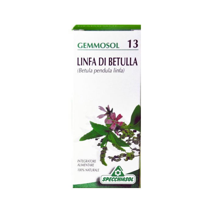 Specchiasol Gemmosol 13 Linfa di Betulla Gemmoderivati 50 ml
