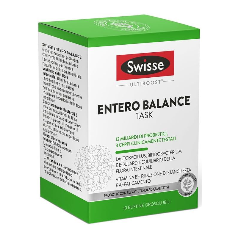SWISSE ENTERO BALANCE TASK 10 BUSTE