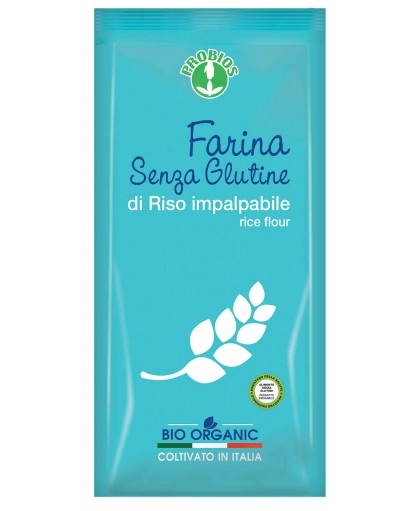 Probios Farina di Riso Impalpabile Biologica e Senza Glutine