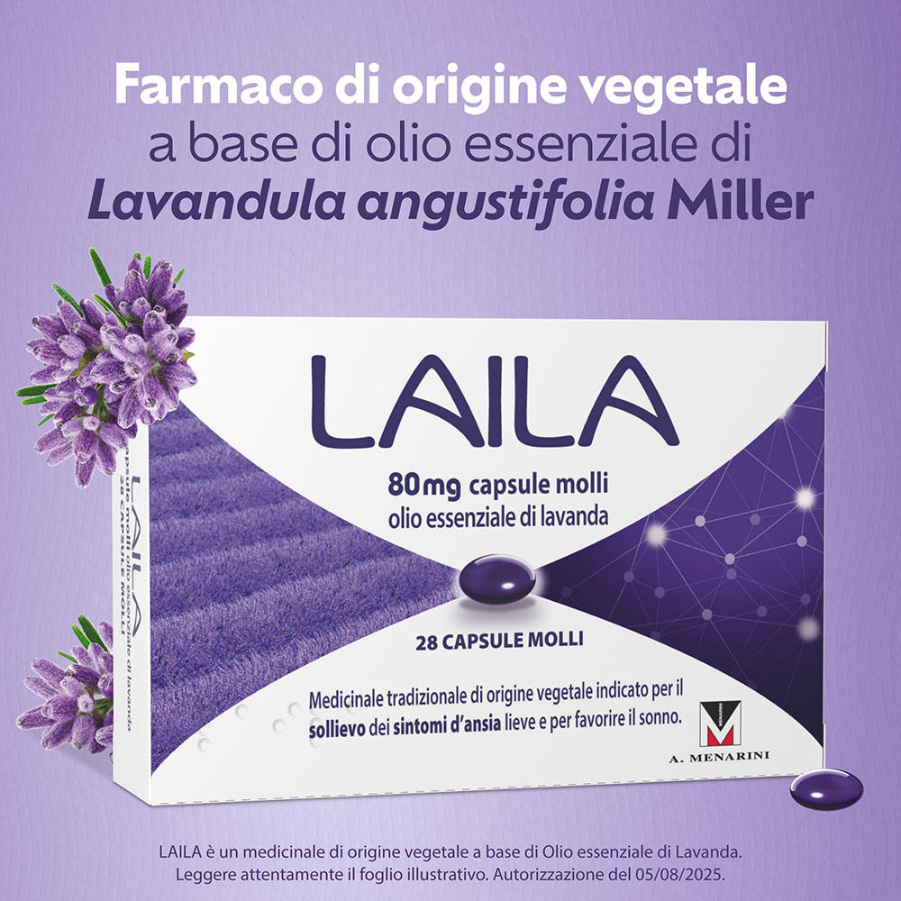 Laila per ansia lieve 28 capsule molli