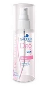 Sauber DeoParfum 24h Rosa Deodorante Donna Pelle Sensibile 100 ml