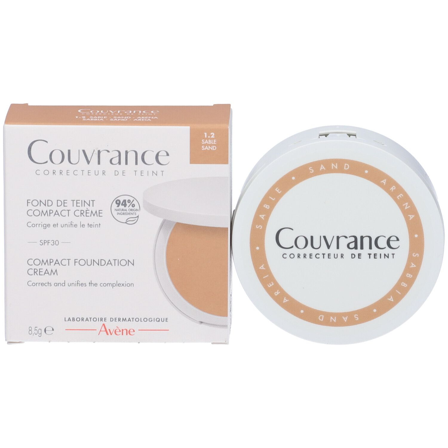 COUVRANCE Fondotinta Comp.Sabbia 9,5g
