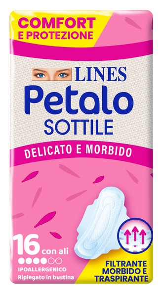 LINES PETALO SOFT CON ALI  16PZ 