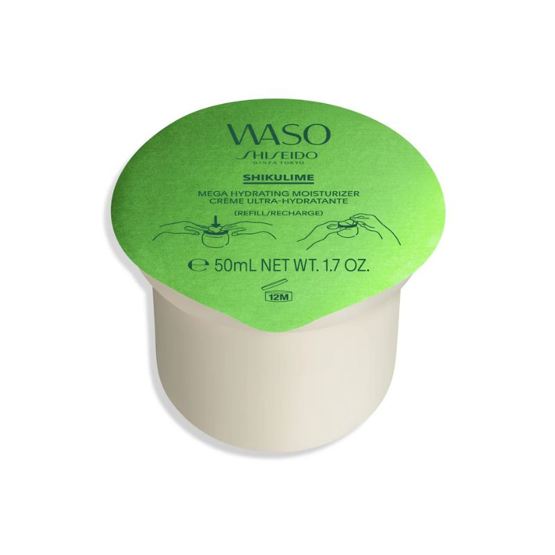 Shiseido - Waso Shikulime Mega Hydrating Moisturiser - Crema Idratante Viso 50 ml - Refill