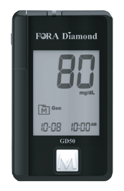 Fora Diamond GD50 Strisce Reattive Glicemia 25 Pezzi