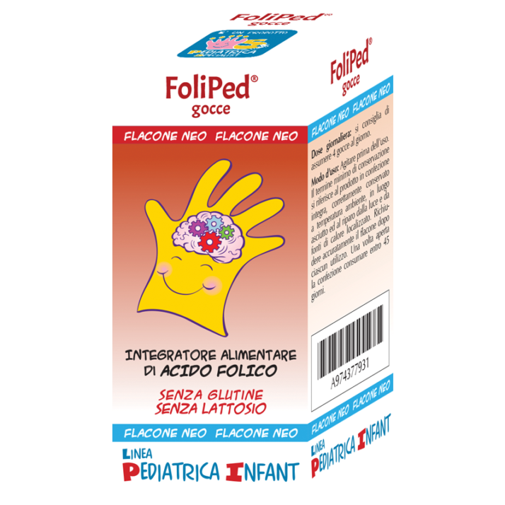 Foliped Gocce Integratore Acido Folico Bambino 5 ml