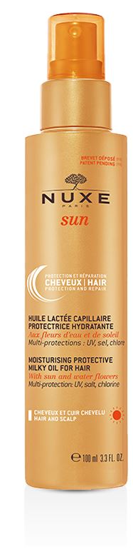 Nuxe Sun Olio-Latte per capelli protettivo idratante 100ml