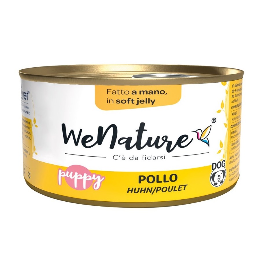 WENATURE CANE SOFT JELLY PUPPY POLLO 150GR (lattina)