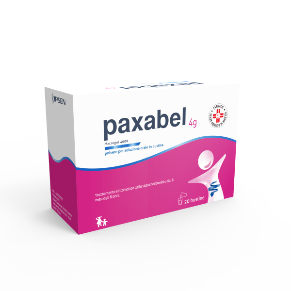 Paxabel 4g Macrogol 4000 Polvere Soluzione Orale 20 Bustine