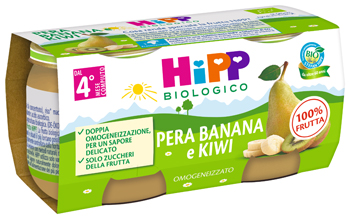OMO HIPP Bio Kiwi/Ba/Pera2X80g