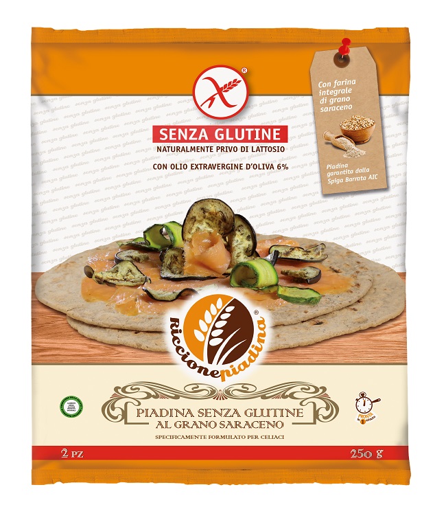 RICCIONE Piadina S/G Grano Saraceno 2pz 250g