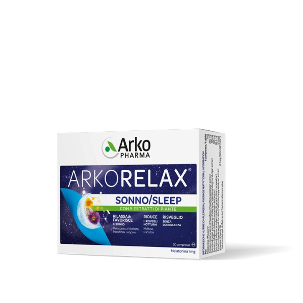 Arkorelax Sonno Integratore rilassante 30 compresse