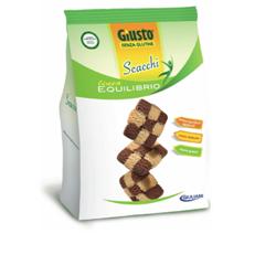 Giusto Senza Glutine Scacchi Biscotti Al Cacao 250 g