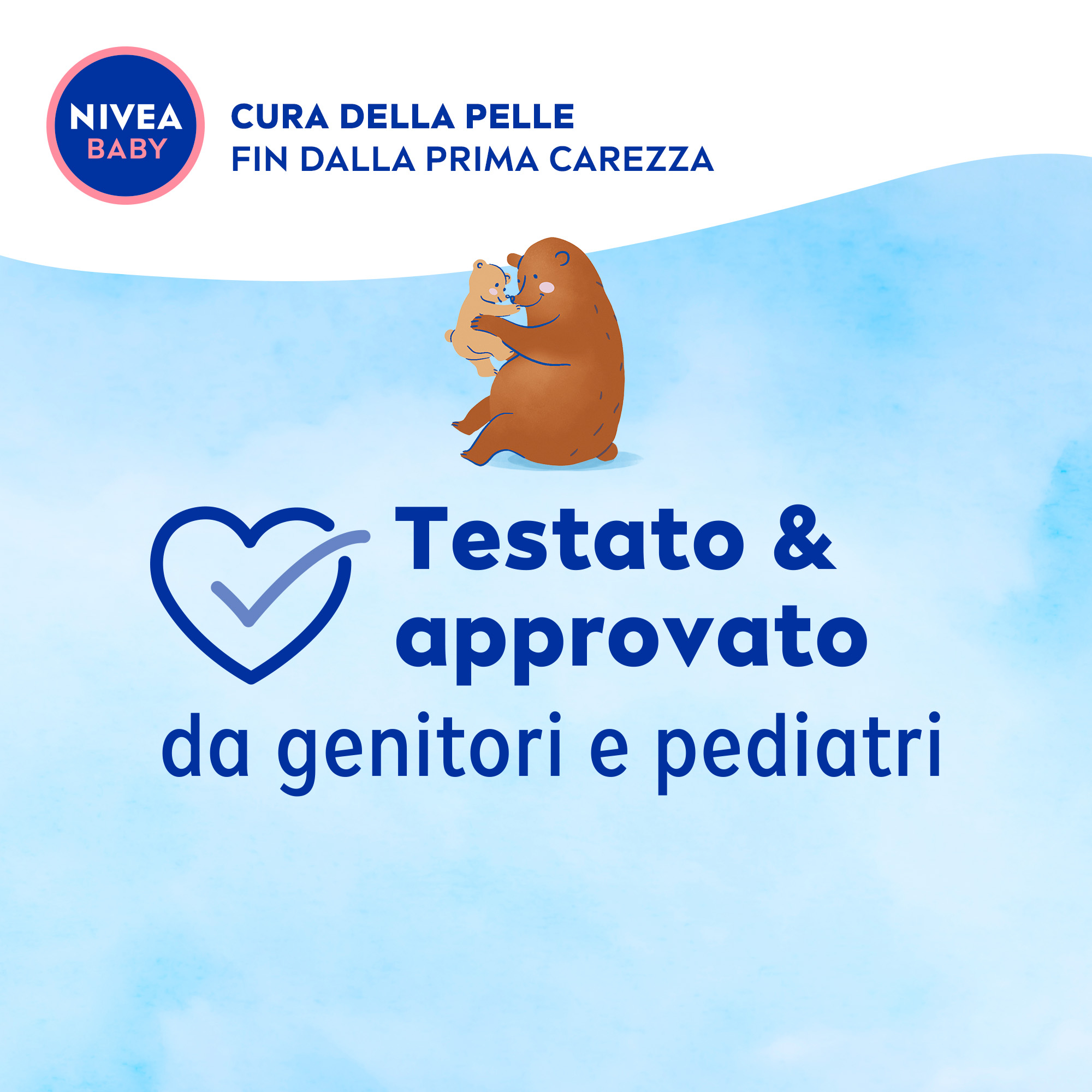 Nivea Baby Viso & Corpo Crema Soffice 200 ml, Crema bambini corpo e viso idratante e nutriente