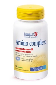 LongLife Amino Complex Integratore di Proteine del Siero di Latte 60 Tavolette