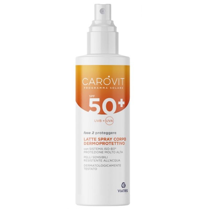 Carovit Latte Solare Spray Corpo SPF50+ 200ml 