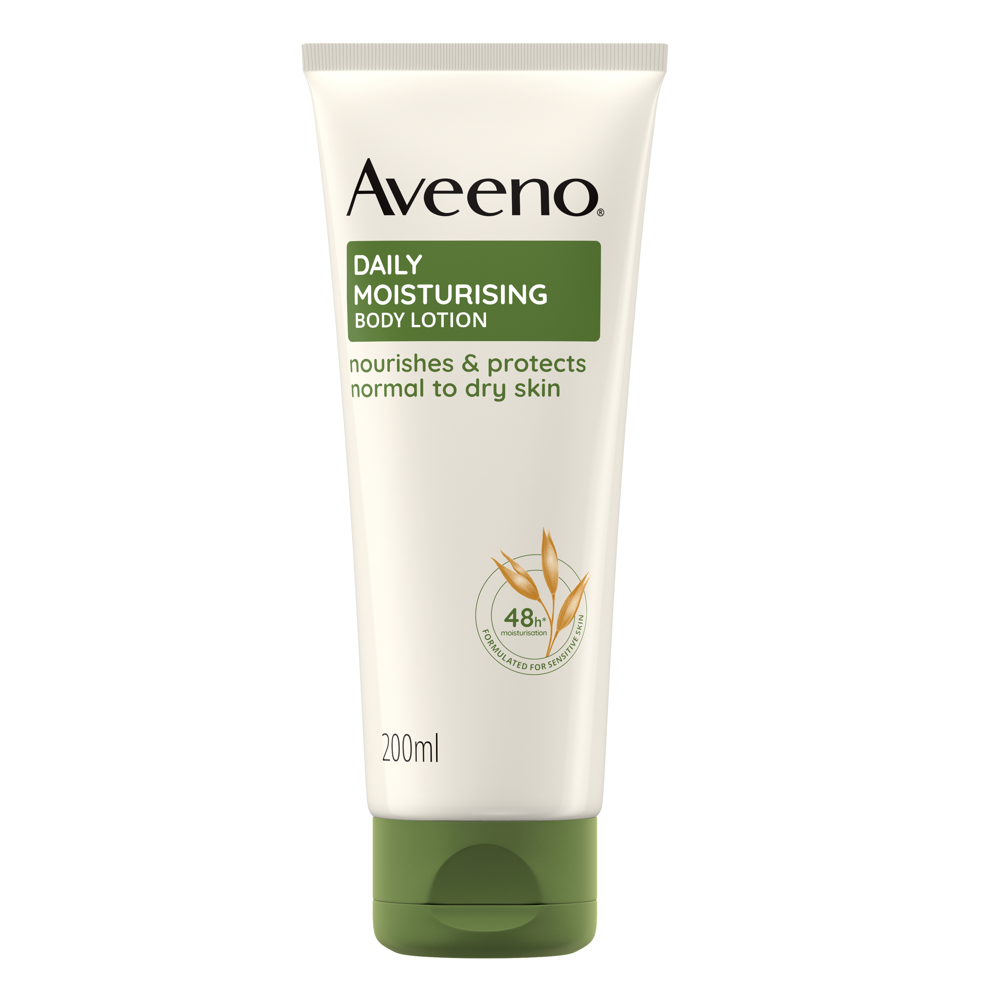 Aveeno Daily Moisturising Crema Idratante Corpo 200 ml, Crema corpo per pelli da normali a secche