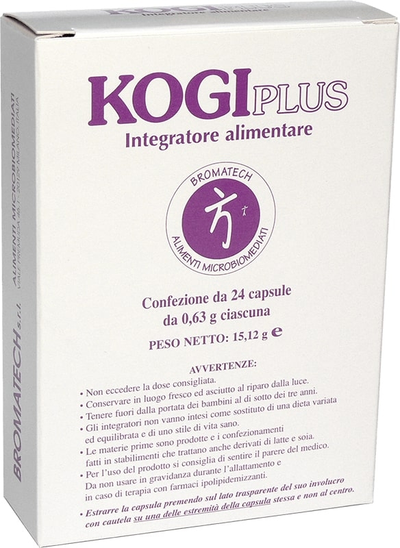 Kogi Plus - Integratore per il colesterolo - 24 Capsule