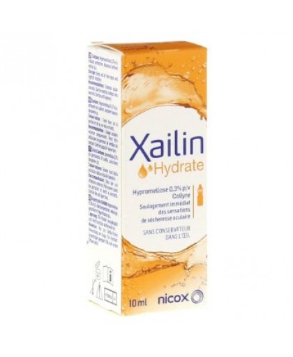 Xailin Hydrate Gocce Oculari Lubrificanti Protettive 10 ml
