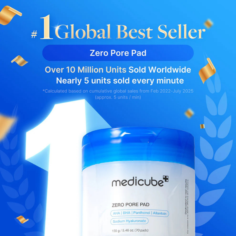 Medicube Zero Pore Pads 2.0 - 70 Dischetti Esfolianti