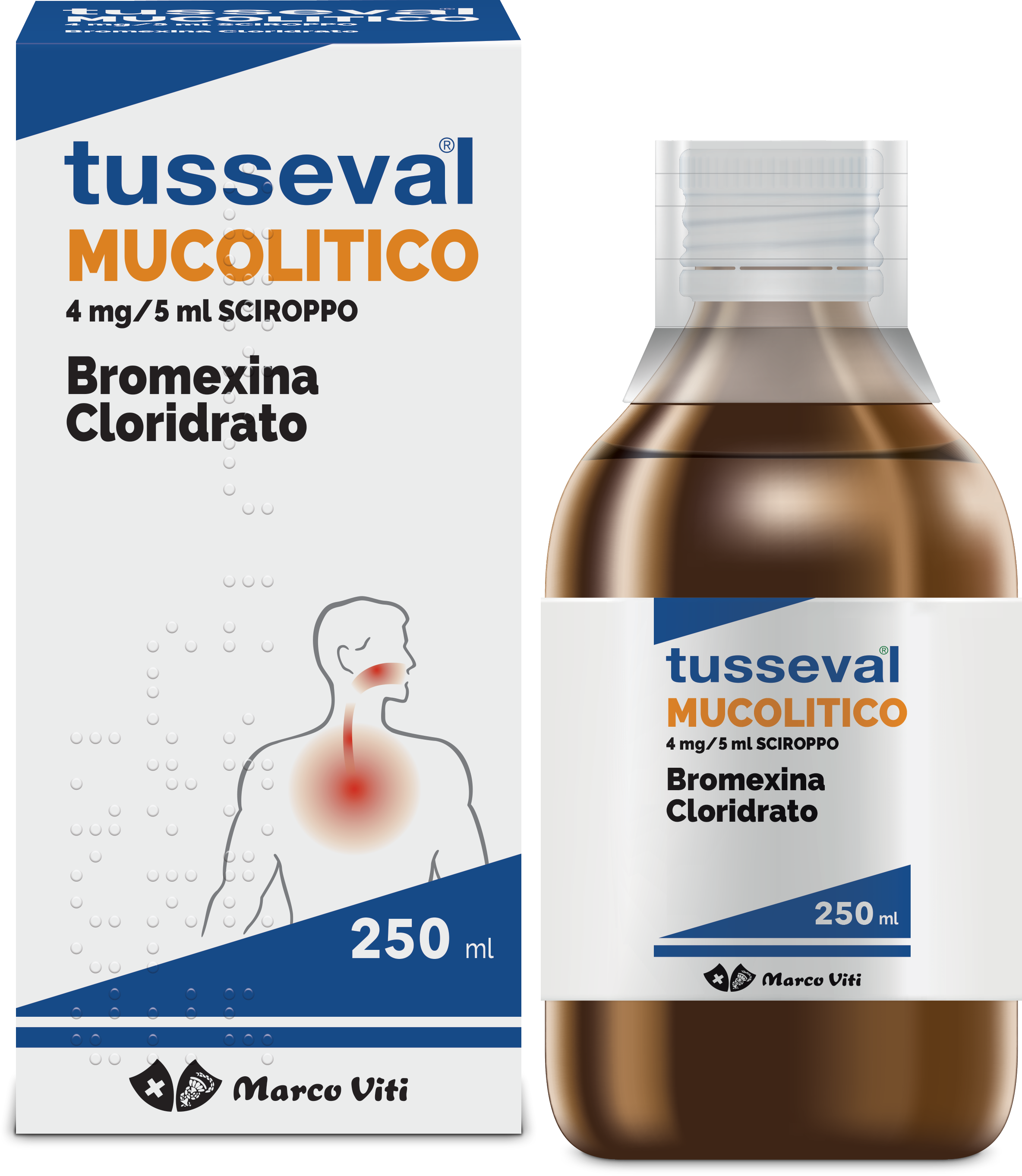 TUSSEVAL MUCOLITICO*SCIR 250ML