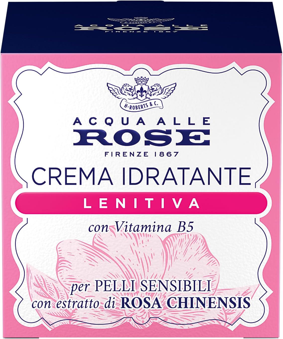 Acqua Alle Rose - Crema Idratante Lenitiva Viso 50 ml