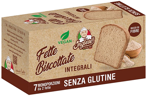 INGLESE Fette Biscottate Integrali 200g