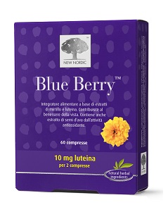 New Nordic Blue Berry Integratore Vista 60 Compresse