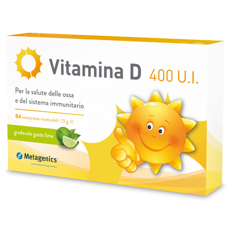 Metagenics Vitamina D 400 U.I. Integratore 84 Compresse