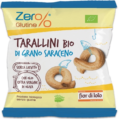 Zero% Glutine Tarallini Bio Grano Saraceno 30g