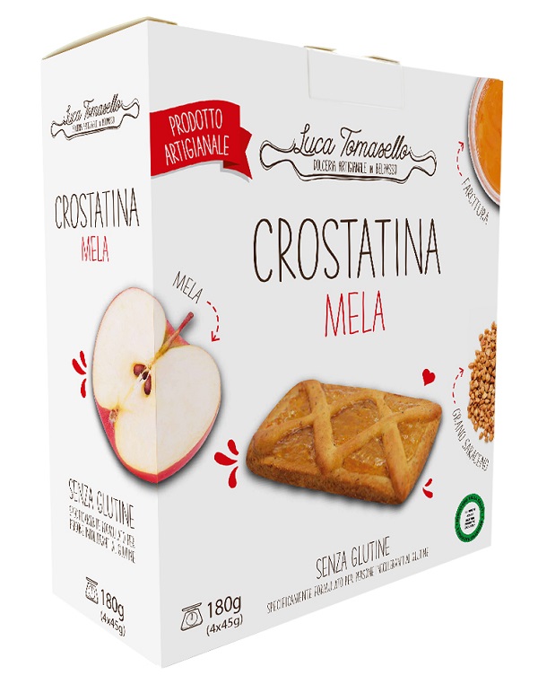 L TOMASELLO Crostatina Mela 180g