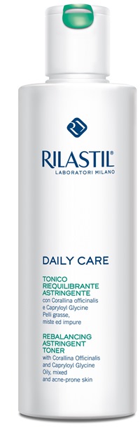 Rilastil Daily Care Tonico Riequilibrante Astringente Pelli Grasse Miste Impure 250 ml