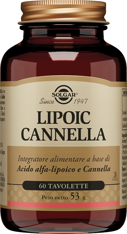 LIPOIC CANNELLA 60CPS VEG