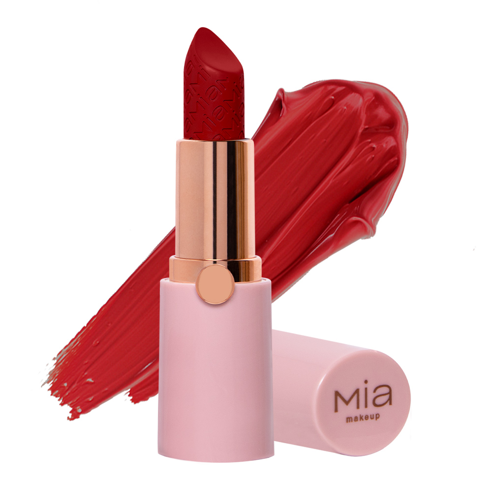 Mia Makeup - Wet Flow - Rossetto Cremoso N.12 My Red