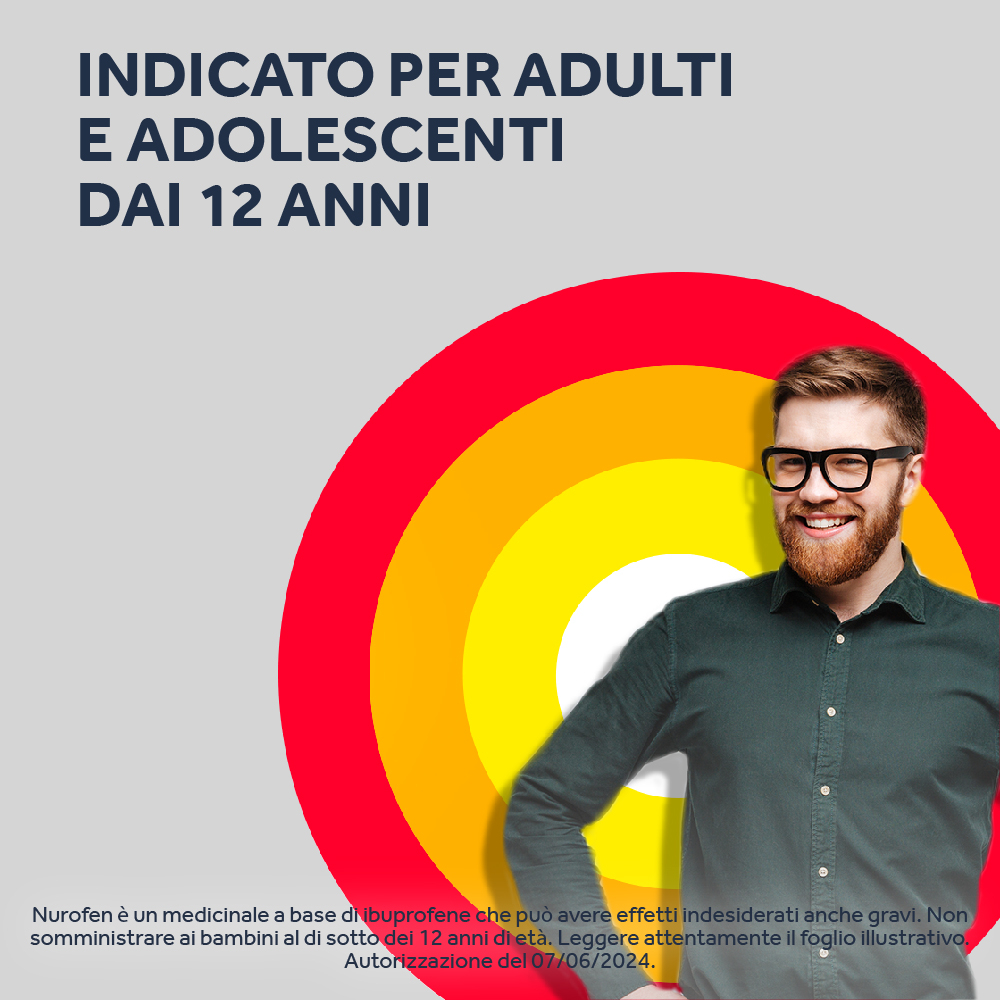 NUROFEN 200MG 12 CPR  ibuprofene funzione antinfiammatoria e antidolorifica contro febbre, mal di testa,  dolori muscolari e articolari