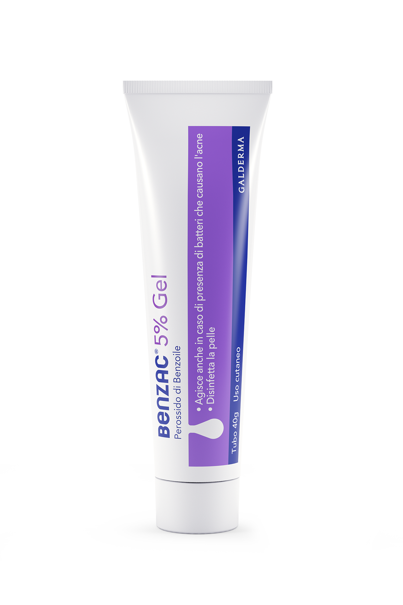 Benzac 5% Gel Perossido di Benzoile contro l'acne 40g