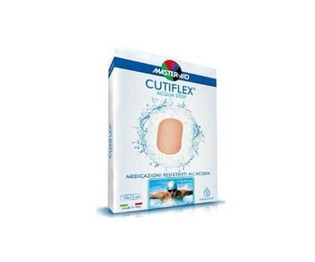 Cutiflex Acqua Stop Medicazione In Poliuretano Elastica E Trasparente 10,5x15 cm 5 Pezzi