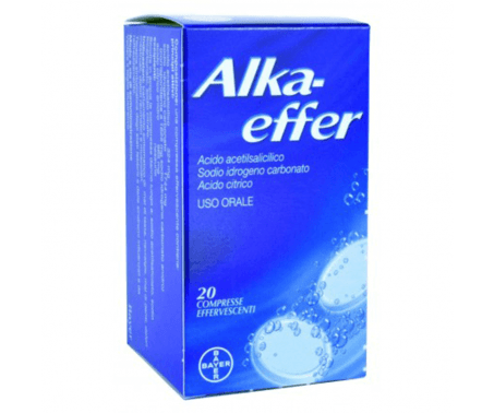 Alkaeffer Compresse Effervescenti Acido Acetilsalicilico 20 Compresse