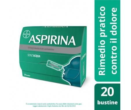 Aspirina Granulato 500 mg di Acido acetilsalicilico - 20 Bustine