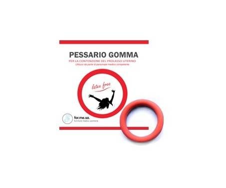 FOR.ME.SA Pessario In Gomma Per Contenzione Prolasso Uterino 75 mm