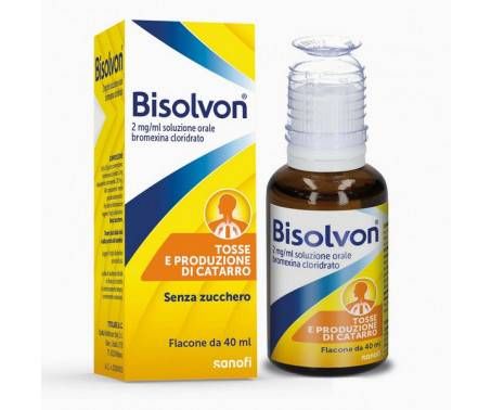 Bisolvon Gocce 2 mg/ml Soluzione Orale Bromexina Cloridrato 40 ml