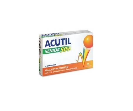 Acutil Senior 50+ Integratore Multivitaminico 24 Compresse