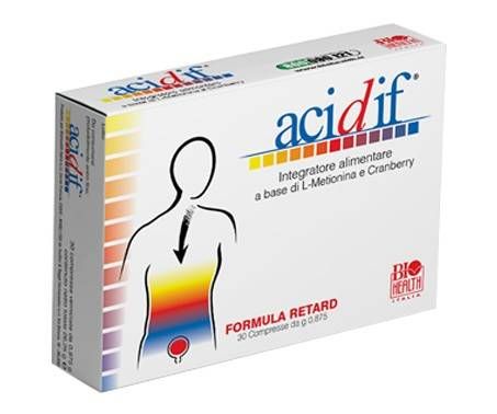 Acidif - Integratore per il benessere delle vie urinarie - 30 compresse