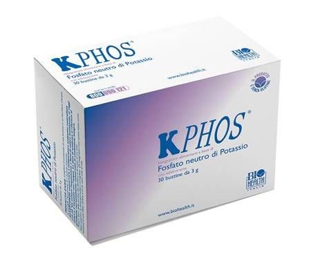 Kphos Integrstore di Fosfato Neutro Di Potassio 30 Bustine