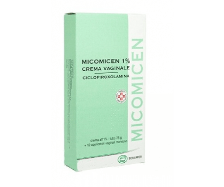 Micomicen Crema Vaginale Ciclopiroxolamina 78 gr + 12 applicatori