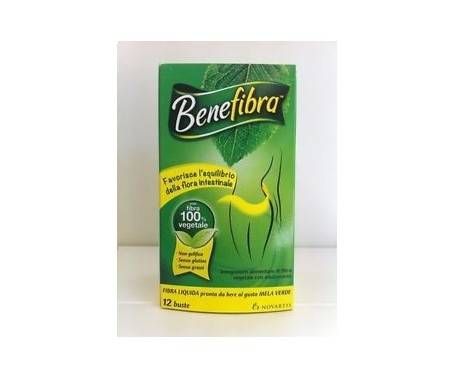 Benefibra Liquida - Integratore della flora intestinale - 12 Bustine 60ml