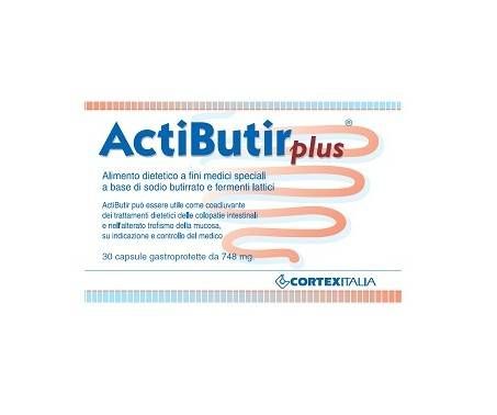 Actibutir Plus Integratore 30 Capsule
